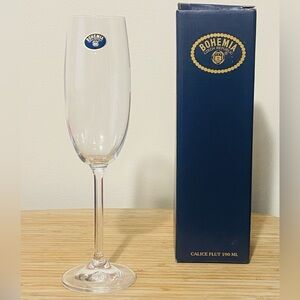 Bohemia Crystal Champagne Flutes -set of 11